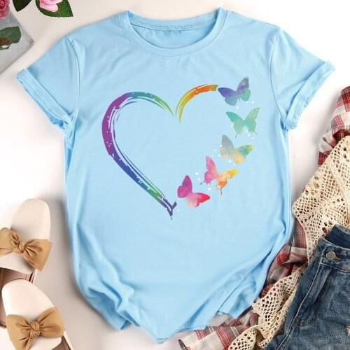 Женские футболки с принтом JOCESTYLE China At AliExpress