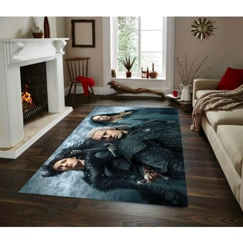 Witcher 2 Patterned Carpet ,Non Slip Floor Carpet,Teens Carpet,Turkish Rug