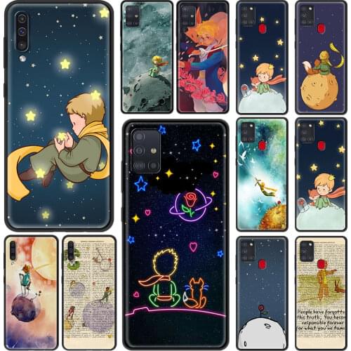 Art Little Prince Cute Silicone Phone Case For Redmi Note 9S 10 8 Pro 8T 7 9C 9 9A 7A 8A K40 Cover Coque Fundas Housing