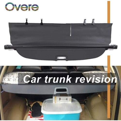 Overe 1Set Car Rear Trunk Cargo Cover For Toyota Land Cruiser J200 Car-styling Security Shield Shade Retractable accessories