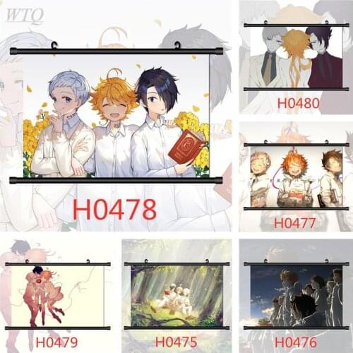 The Promised Neverland Anime Manga HD Print Wall Poster Anime Posters Canvas Painting Wall Decor Wall Art Picture Home Decor