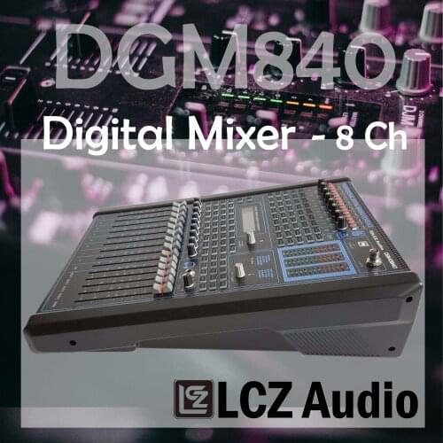 Betagear Professional digital audio mixing console 8 Channel audio mixer profissional audio equipments digital mixing desk live