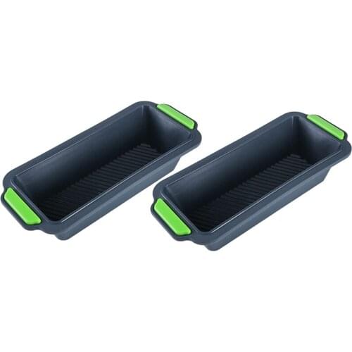 Rectangular Toast Mould Food Grade Silicone Bread Cake Mould Easy Release Baking Tool Long Cake Mould