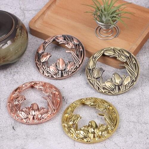 1 Pc Metal Flower Style Candle Cover Candle lid Jar Candle Topper Accessories