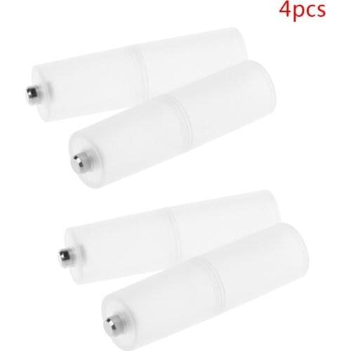 4X Battery Adapter Convertor Size AAA R03 to AA LR6 + Plastic Box Q81E