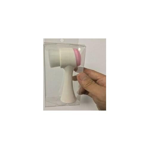 50pcs Double-sided Face Pore Skin Wash Brush Cleansing Brush Blackhead Exfoliator Deep Skin Care Facial Tool DHL