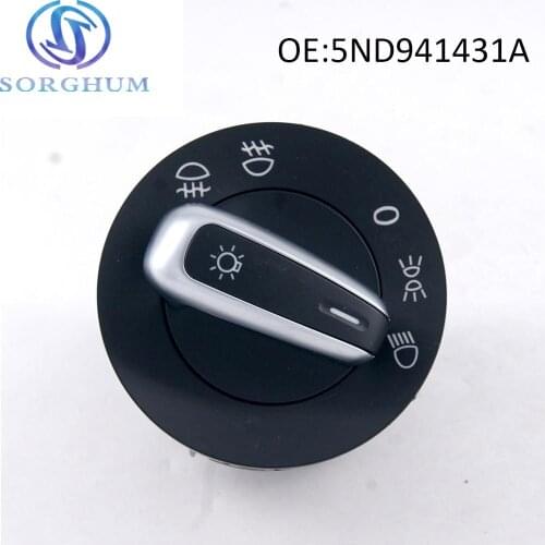 5ND941431A New Headlight Switch Light For VW Golf 5 6 GTI Mk5 Mk6