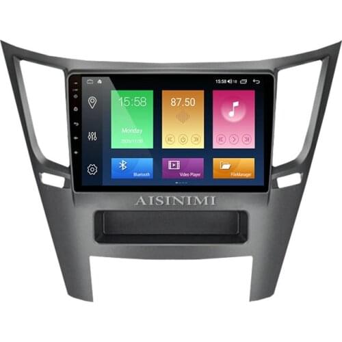 AISINIMI Android 10 Car Dvd Player navigation For Subaru Outback 4 Legacy 5 car radio Car Audio Gps Multimedia Stereo Monitor