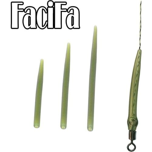 Carp Fishing Accessories Anti Tangle Sleeves Line Aligner Hook Sleeve Tail for Carp Fishing Rig Hair Ronnie Rig Terminal Tackle