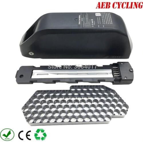 Free shipping jumbo shark polly down tube ebike battery case DP-9 91Pcs 18650 cells ebike battery case for e-mtb battery