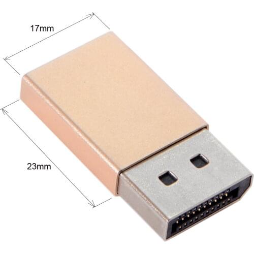 Chenyang DP Virtual Display Converter Adapter Displayport Dummy Plug Headless Ghost Emulator 2560x1600p@60Hz