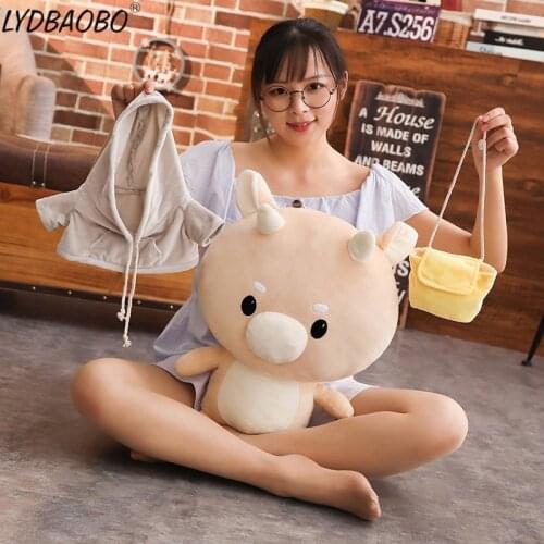 Kawaii Giant TV Lovely Whats Wrong With Secretary Kim Hard Caw Doll Plush Korean Drama Stuffed Child Cow Toys Birthday Gifts