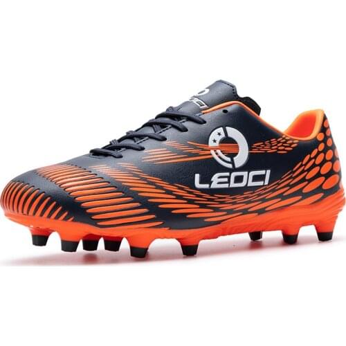 Mens Women Boys Girls Football Shoes Non-Slip Training Indoor Outdoor Sports Shoes Sports Professional Ace Football Shoes