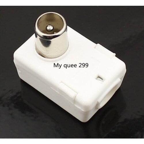 Limited TV RF male plug user RF bamboo head TV SYWV75-5 wire joint bent head