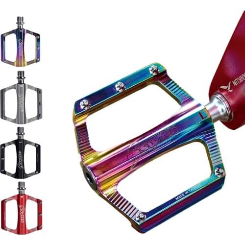 Pedals Flat MTB Bike Aluminium Alloy DU Sealed Bearing Mountain Road Bike Pedal BMX Wide Platform Bicycle Part Accessories