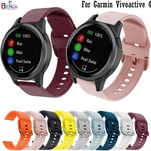 Bracelet Accessories Watch Band 22MM For Garmin Vivoactive 4 smartwatch Replacement Watch strap for Samsung Galaxy Watch 46mm