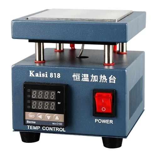 Digital display adjustable constant temperature heating platform preheating table led lamp bead desoldering table aluminum