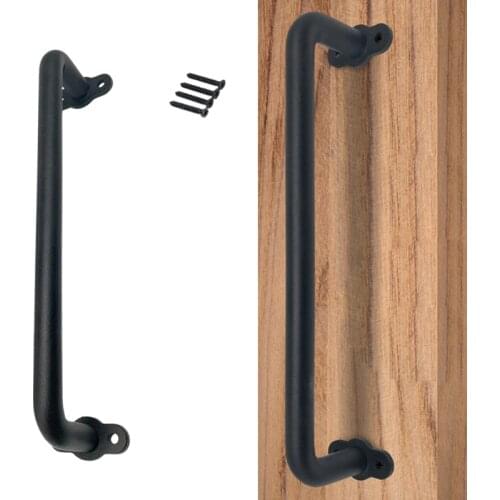 Heavy Duty 11 Inches Cast Iron Sliding Barn Door Pull Design To Sliding Barn Door Gates Garages Cabinets