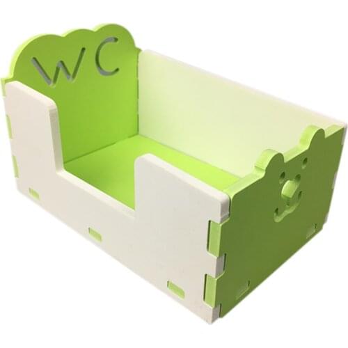 Hamster Bathroom Plastic Small Hamster Toilet Hamster Sandbox Pet Room Pet Rabbit Chinchilla Rat Toilet Cleaning Animal Supplies