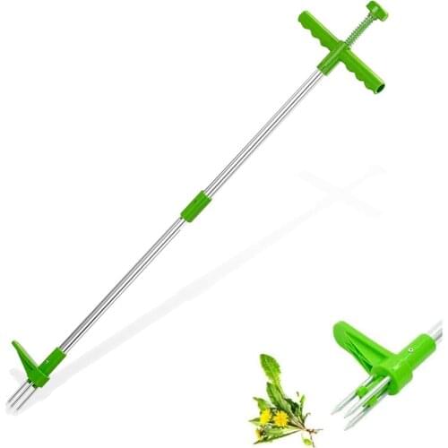 Weed Puller Long Handle Stand Up Weeder Garden Weeding Tool Weed Hound Weed Puller For Dandelion,, Standup Weed Root Grabber