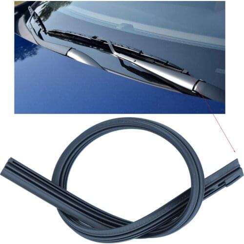 1 Set Windshield wipers blade refill For mitsubishi Lancer 2010 2011 2012 2014 2015 2018 rubber strip 20" 17" car accessories