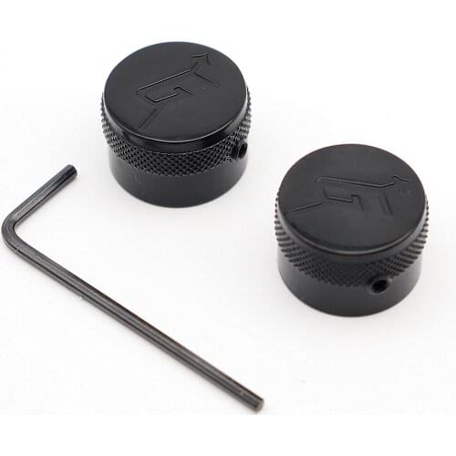 1pcs Gretsch “G” Logo Knob With Arrow Control Black
