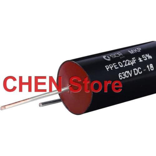 2PCS France SCR 0.1UF 630V 0.22UF 0.33UF 0.47UF 0.68UF 1UF 5% Polypropylene MKP audio coupling Frequency divider capacitor 1.0UF