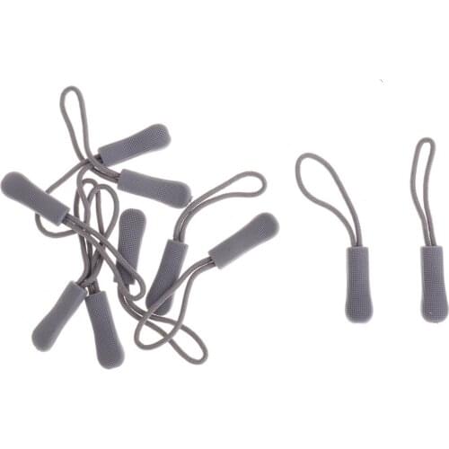 40 Pieces Non-slip Zipper Pull Cord Zip Puller Zip Fastener Replacement