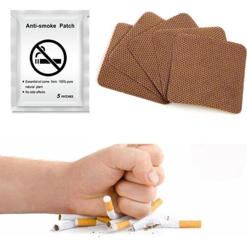 5 Pcs Stop Smoking Anti Smoke Patch For Smoking Cessation Patch Quit Ingredient 100% Smoking Patch Natural Y5E3