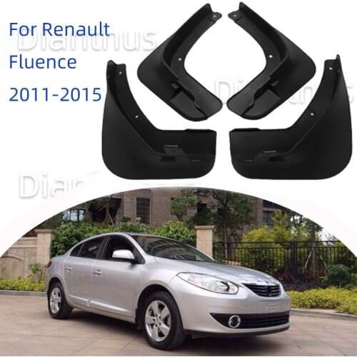 For Renault Fluence 2011-2015 Car Mudguard Anti-splash Anti-Fouling Front Rear Fender Accessories