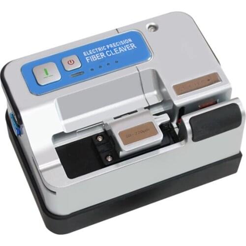 SF-10 Electric Precision Optical Fiber Cleaver Fiber Optic Cleaver Cutter For Fiber 80-220micron