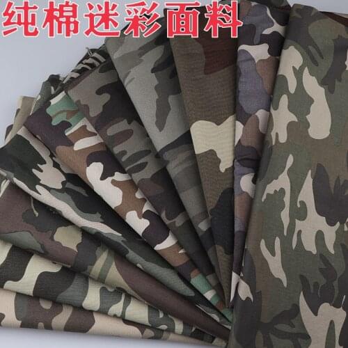 Cotton Camouflage Printing Twill Twill Fabric Workwear Fabric Casual Garment Material Military Training Uniform