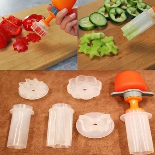 Carving Tools 6pcs Fruit Vegetable Craft Engraving Utility DIY Cutting Kitchen Dining Bar Cooking Accessories Supplies