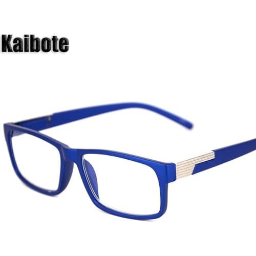 Kaibote Eso-R195120 Classic Reading Glasses Rectangular Frame for Men Women High Quality Presbyopic Eyeglasses with Soft Pouch