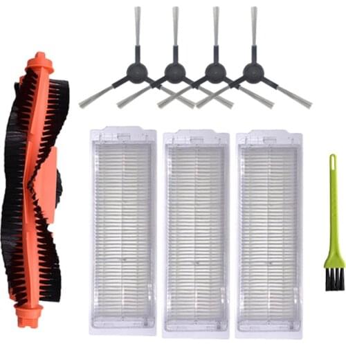 HEPA filter Roller brushSide Brush Replacement Kit for Xiaomi Mijia STYJ02YM Vaccum cleaner Spare Parts Cleaning Brush