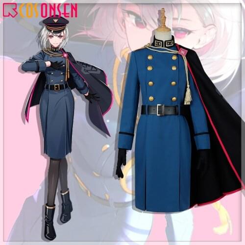 Hypnosis Mic Nemu Aohitsugi Cosplay Costume Division Rap Battle Uniform COSPLAYONSEN