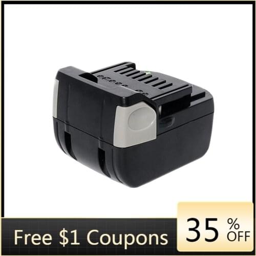 Ockererd 14.4V 6000mAh Power Tool Lithium Battery Replacement Battery for Hitachi BSL14300 CJ14DSL BSL1440 CR14DSL BSL1415