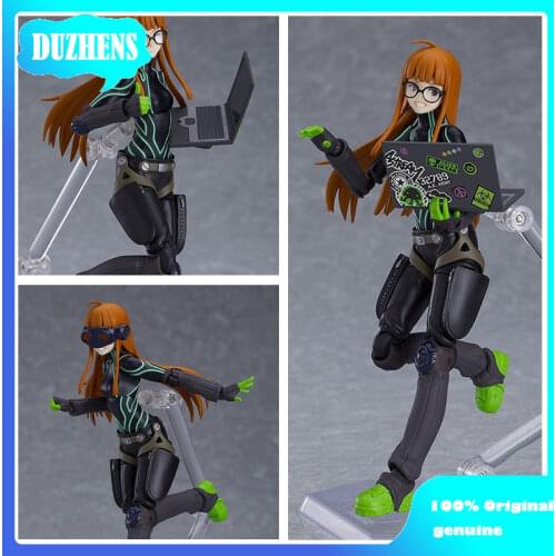 100% Original genuine PERSONA5 The Animation Futaba Sakura figma PVC Action Figure Anime Figure Model Toys Figure Doll Gift