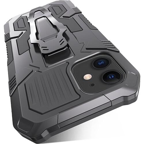 Deluxe Armored Belt Clip Kickstand Case for Apple iPhone 12 Pro Max 12 Mini 11 11 Pro Max X Xs max Xr 8 7plus Rugged back cover