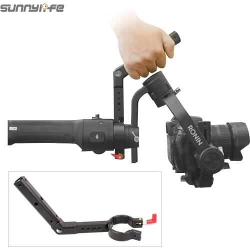 Extension Arm Handle Grip for DJI RONIN S Zhiyun CRANE 2 /FY AK2000 Handheld Stabilizer Gimbal Accessories