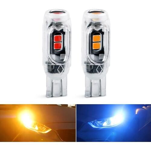 2x HighBright Car Led Lights Canbus T10 W5W 194 168 Auto License Plate Lamps 3030 SMD Interior Dome Reading Lamp 12V Diode White