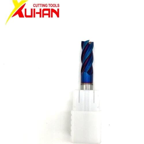 Carbide Endmill HRC65 8mm 4 Flutes Milling Cutter Alloy Coating Tungsten Steel Tool CNC Maching Milling End mills Machine Tools