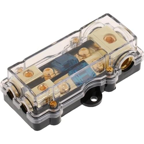 Universal Car Fuse Holder Distribution Block Audio System Protection