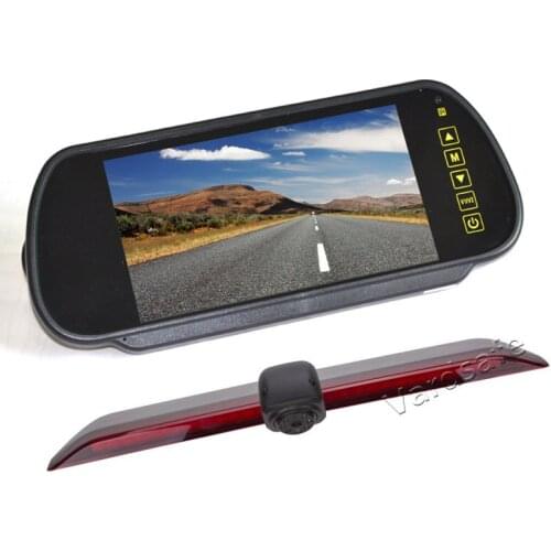 Vardsafe VS691K | Brake Light Parking Rear View Reverse Camera + 7" Clip-on Monitor for Volkswagen Crafter Van 2017 2018 2019