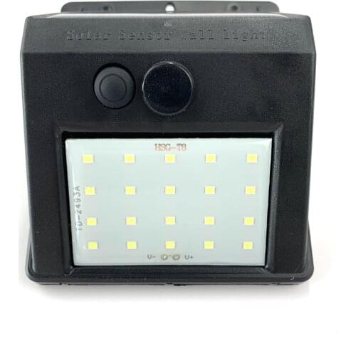 20 LED Solar Street Light Outdoor Solar Lamp Sensor Wall Light Waterproof Solar Powered Street LED