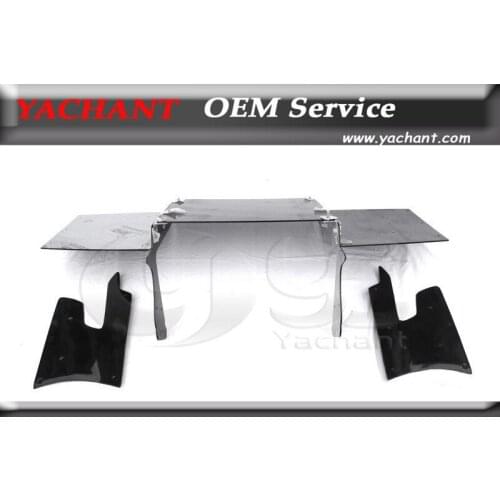 Car-Styling FRP Fiber Glass Rear Diffuser with Undertray Bodykit Fit For 1999-2002 S15 Silvia RB Style Diffuser Kit