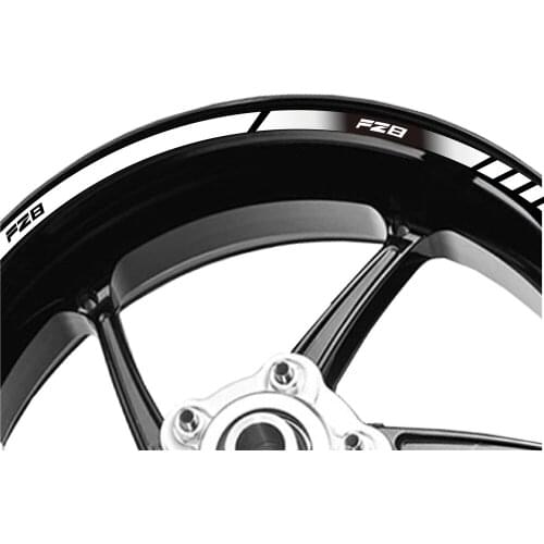 For Yamaha FZ8 fz8 FZ-8 Motorcycle Wheel Sticker Waterproof Reflectives Rim Tire Stripes Protection Decals Stickers High Quality