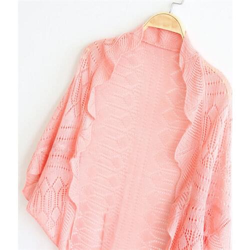 Summer and Spring style Sweatershirts Women Hollow-out shirts 14 Colors