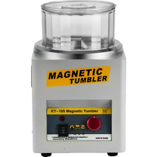 2000rpm KT185 Magnetic Tumbler Jewelry Polisher Finisher Super Finishing Machine