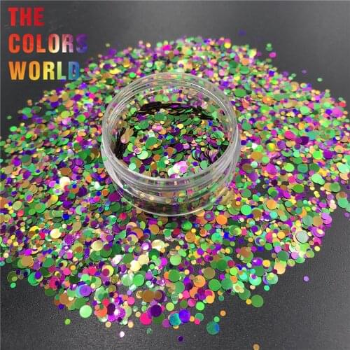 TCT-366 Mardi Gras Carnival Mix Nail Glitter Nail Art Decoration Resin Art On Tumblers Craft Accessoires Festival Party Supplier